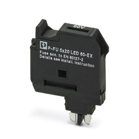 P-FU 5X20 LED 60-EX 3036823 PHOENIX CONTACT Conector de fusível