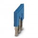 FBS 3-5 BU 3036880 PHOENIX CONTACT Puente enchufable, paso: 5,2 mm, número de polos: 3, color: azul