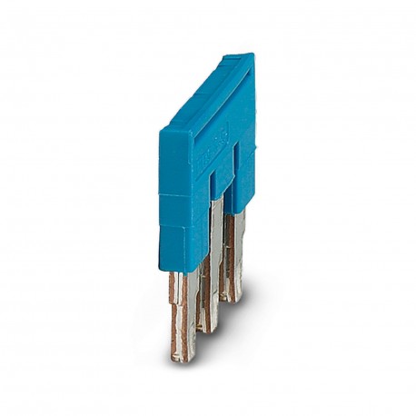 FBS 3-5 BU 3036880 PHOENIX CONTACT Puente enchufable, paso: 5,2 mm, número de polos: 3, color: azul