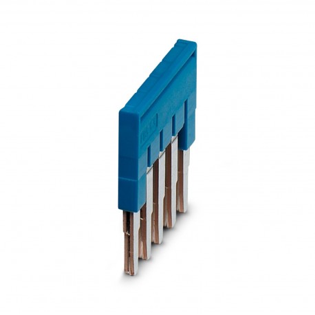 FBS 5-5 BU 3036903 PHOENIX CONTACT Puente enchufable, paso: 5,2 mm, número de polos: 5, color: azul