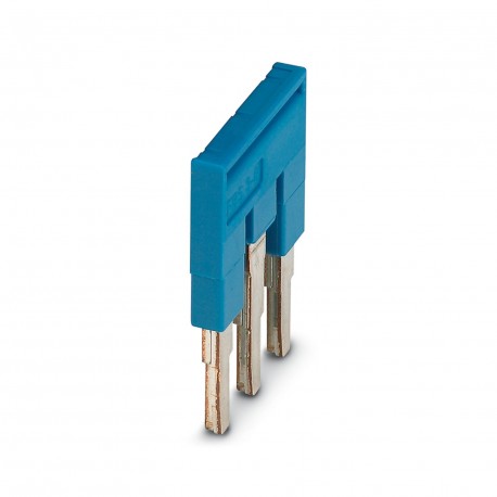 FBS 3-6 BU 3036945 PHOENIX CONTACT Puente enchufable, paso: 6,2 mm, número de polos: 3, color: azul