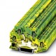 STTBS 2,5-PE 3038480 PHOENIX CONTACT Borne de doble piso conductor de protección, número de conexiones: 4, t..