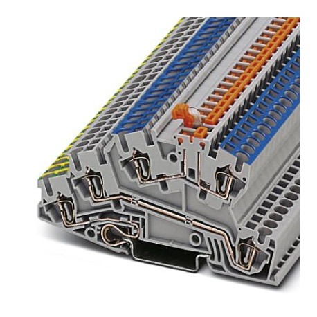 STI 2,5-PE/L/NTB 3038642 PHOENIX CONTACT Bloc de jonction pour conducteur de protection d'installation