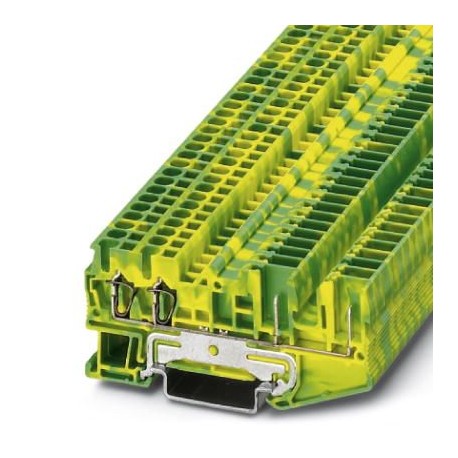 ST 2,5-QUATTRO/2P-PE 3040041 PHOENIX CONTACT Bloc de jonction à ressort pour conducteur de protection
