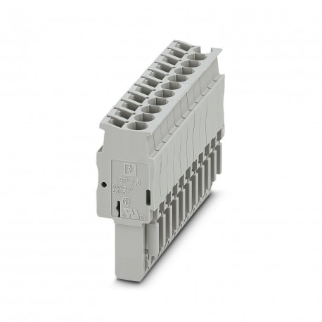 SP 2,5/11 3040355 PHOENIX CONTACT Conector, tensión nominal: 500 V, corriente nominal: 24 A, número de polos..