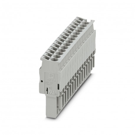 SP 2,5/15 3040397 PHOENIX CONTACT Conector, tensión nominal: 500 V, corriente nominal: 24 A, número de polos..