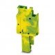 SPB 2,5/ 1 GNYE 3040711 PHOENIX CONTACT Conector, tensión nominal: 500 V, corriente nominal: 24 A, número de..