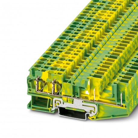 ST 4-QUATTRO/2P-PE 3042858 PHOENIX CONTACT Zugfeder-Schutzleiterklemme