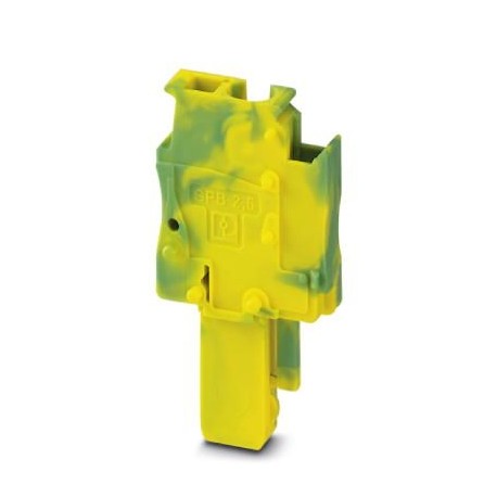 SPB 2,5/ 1-R GNYE 3043187 PHOENIX CONTACT Conector, tensión nominal: 500 V, corriente nominal: 24 A, número ..
