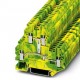 UTTB 2,5-PE 3044665 PHOENIX CONTACT Borne de doble piso conductor de protección, número de conexiones: 4, ti..