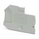 D-UT 4-TWIN/ 1P 3045237 PHOENIX CONTACT Tapa final, profundidad: 39,8 mm, anchura: 2,2 mm, altura: 55,2 mm, ..