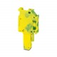 UP 4/ 1 GNYE 3045295 PHOENIX CONTACT Conector, tensión nominal: 800 V, corriente nominal: 32 A, número de po..
