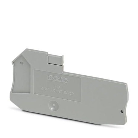 D-UT 4-QUATTRO/ 2P 3045648 PHOENIX CONTACT Tapa final, profundidad: 39,8 mm, anchura: 2,2 mm, altura: 81,4 m..