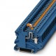 UT 4-MT-P/P BU 3046265 PHOENIX CONTACT Borna interrumpible por cuchilla, con hembras roscadas para tomas de ..