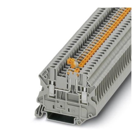 UT 2,5-MT-P/P 3046375 PHOENIX CONTACT Borna interrumpible por cuchilla, con hembras roscadas para tomas de p..