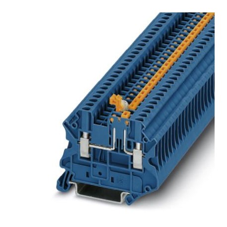 UT 2,5-MT P/P BU 3046566 PHOENIX CONTACT Borna interrumpible por cuchilla, con hembras roscadas para tomas d..