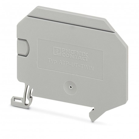 ATP-UT-TWIN 3047183 PHOENIX CONTACT Placa separadora, profundidad: 52,5 mm, anchura: 2,2 mm, altura: 62,1 mm..