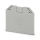 D-UT 16 3047206 PHOENIX CONTACT Tapa final, profundidad: 47,3 mm, anchura: 2,2 mm, altura: 52,8 mm, color: g..