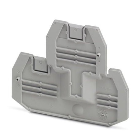 D-UTTB 2,5/4 3047293 PHOENIX CONTACT Tapa final, profundidad: 57,5 mm, anchura: 2,2 mm, altura: 69,9 mm, col..
