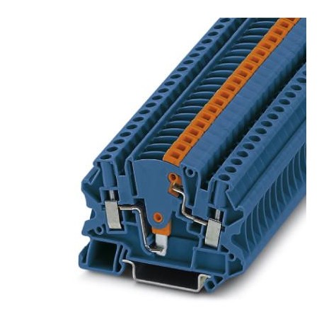 UTME 4-P/P BU 3047454 PHOENIX CONTACT Borne interrump. para circ. medida, con hembras roscadas para tomas de..