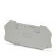D-RT 5-T 3049291 PHOENIX CONTACT Tapa final, profundidad: 42,2 mm, anchura: 2,2 mm, altura: 90,4 mm, color: ..