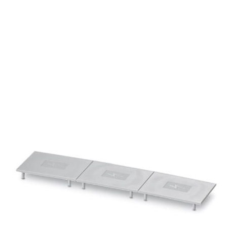HV M10/1-AP 3049495 PHOENIX CONTACT Perfil cobertor, Para borne M10, profundidad: 6,5 mm, anchura: 32 mm, al..