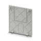 HV M12/1-TP 3049602 PHOENIX CONTACT Placa separadora, anchura: 1,5 mm, altura: 50 mm, color: gris