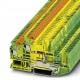 QTTCB 1,5/ 2P-PE 3050219 PHOENIX CONTACT Bloc de jonction à 2 niveaux pour conducteur protection