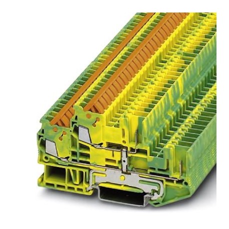 QTTCB 1,5/ 2P-PE 3050219 PHOENIX CONTACT Bloc de jonction à 2 niveaux pour conducteur protection