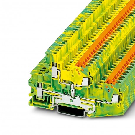 QTTCBU 1,5-PE 3050277 PHOENIX CONTACT Borne de doble piso conductor de protección, tipo de conexión: Conexió..