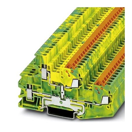 QTTCBU 1,5-PE 3050277 PHOENIX CONTACT Protective conductor double-level terminal block