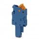 QP 1,5/ 1-L BU 3051027 PHOENIX CONTACT Conector, tensión nominal: 500 V, corriente nominal: 17,5 A, número d..