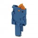 QP 1,5/ 1-M BU 3051056 PHOENIX CONTACT Conector, tensión nominal: 500 V, corriente nominal: 17,5 A, número d..