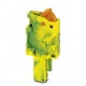 QP 1,5/ 1-R GNYE 3051098 PHOENIX CONTACT Conector, tensión nominal: 500 V, corriente nominal: 17,5 A, número..