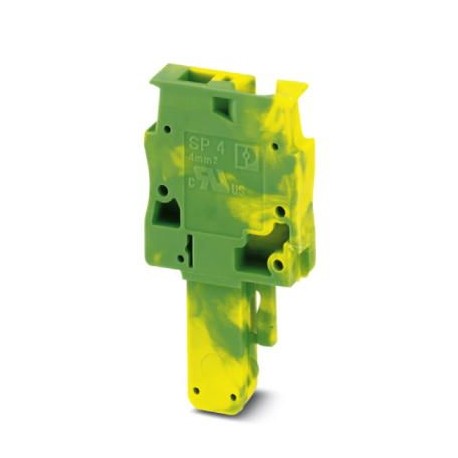 SP 4/1 GNYE 3061046 PHOENIX CONTACT Conector, tensión nominal: 800 V, corriente nominal: 32 A, número de pol..