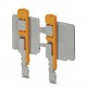 DFS-SP-H 2,5 3061431 PHOENIX CONTACT Tapa con brida de sujeción, profundidad: 24,7 mm, anchura: 4,5 mm, altu..