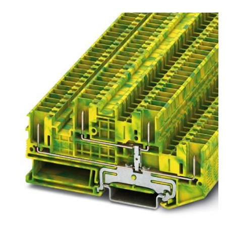 STTB 2,5/4P-PE 3061499 PHOENIX CONTACT Protective conductor double-level terminal block