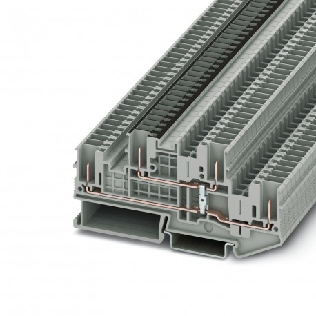 STTB 2,5/4P-PV 3061509 PHOENIX CONTACT Borna de doble piso, La corriente y la tensión son determinadas por e..