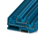 STTB 2,5/4P BU 3061512 PHOENIX CONTACT Borna de doble piso, La corriente y la tensión son determinadas por e..