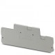 D-STTB 2,5/4P 3061538 PHOENIX CONTACT Tapa final, profundidad: 47,5 mm, anchura: 2,2 mm, altura: 98,9 mm, co..
