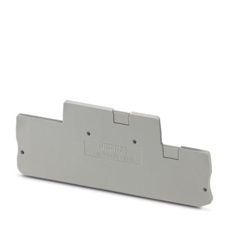 D-STTB 2,5/4P 3061538 PHOENIX CONTACT Tapa final, profundidad: 47,5 mm, anchura: 2,2 mm, altura: 98,9 mm, co..