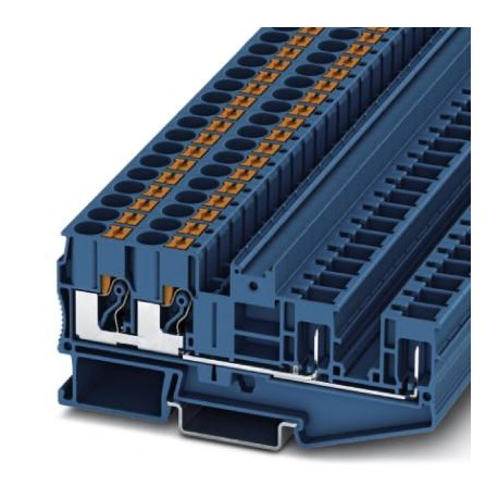 PT 6-QUATTRO/2P BU 3061839 PHOENIX CONTACT Feed-through terminal block