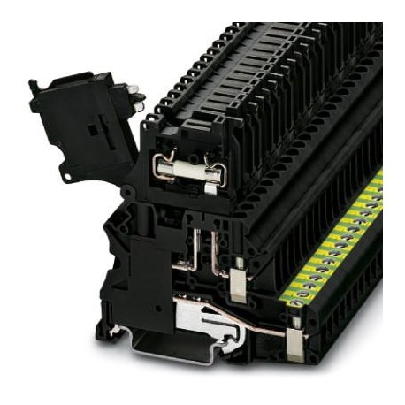 UT 4-PE/HESILED 60 (5X20) 3070066 PHOENIX CONTACT Bloc de jonction-fusibles
