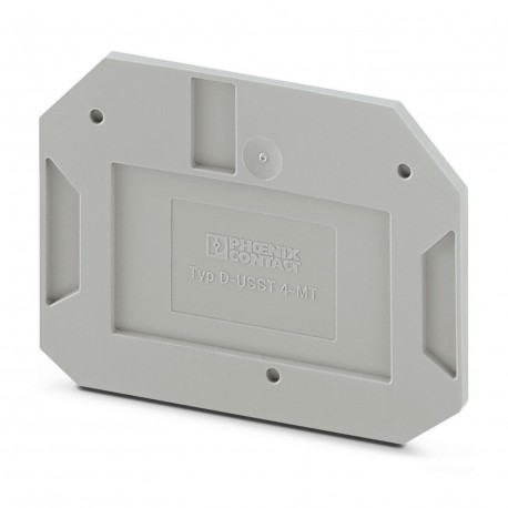 D-USST 4-MT 3070304 PHOENIX CONTACT Tapa final, profundidad: 47 mm, anchura: 2,2 mm, altura: 63,4 mm, color:..
