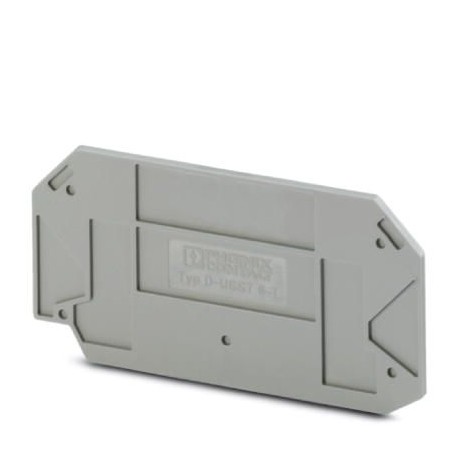 D-USST 6-T 3070367 PHOENIX CONTACT Tapa final, profundidad: 41,7 mm, anchura: 2,2 mm, altura: 82 mm, color: ..