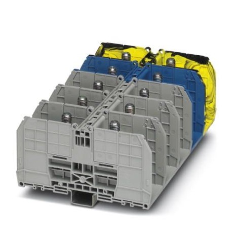 RBO 12-3L/N/FE 3076303 PHOENIX CONTACT Morsetto di collegamento a bullone, Collegamento: Bullone, N. poli: 5..