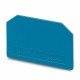 D-MTK BU 3101090 PHOENIX CONTACT Tapa final, profundidad: 28,3 mm, anchura: 1 mm, altura: 46,2 mm, color: az..