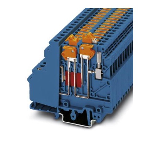 UDMTK 5-TWIN-P/P BU 3101139 PHOENIX CONTACT Bloc de jonction à couteau de sectionnement