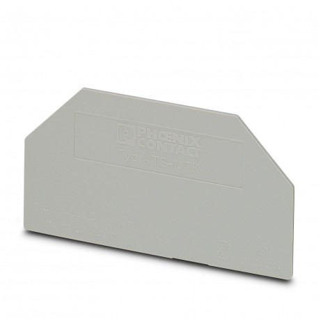 ATS-MTK 3101223 PHOENIX CONTACT Placa separadora, anchura: 1 mm, color: gris
