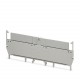 D-RVS 10 3191437 PHOENIX CONTACT Tapa final, longitud: 199,4 mm, anchura: 4,3 mm, altura: 64,6 mm, color: gr..